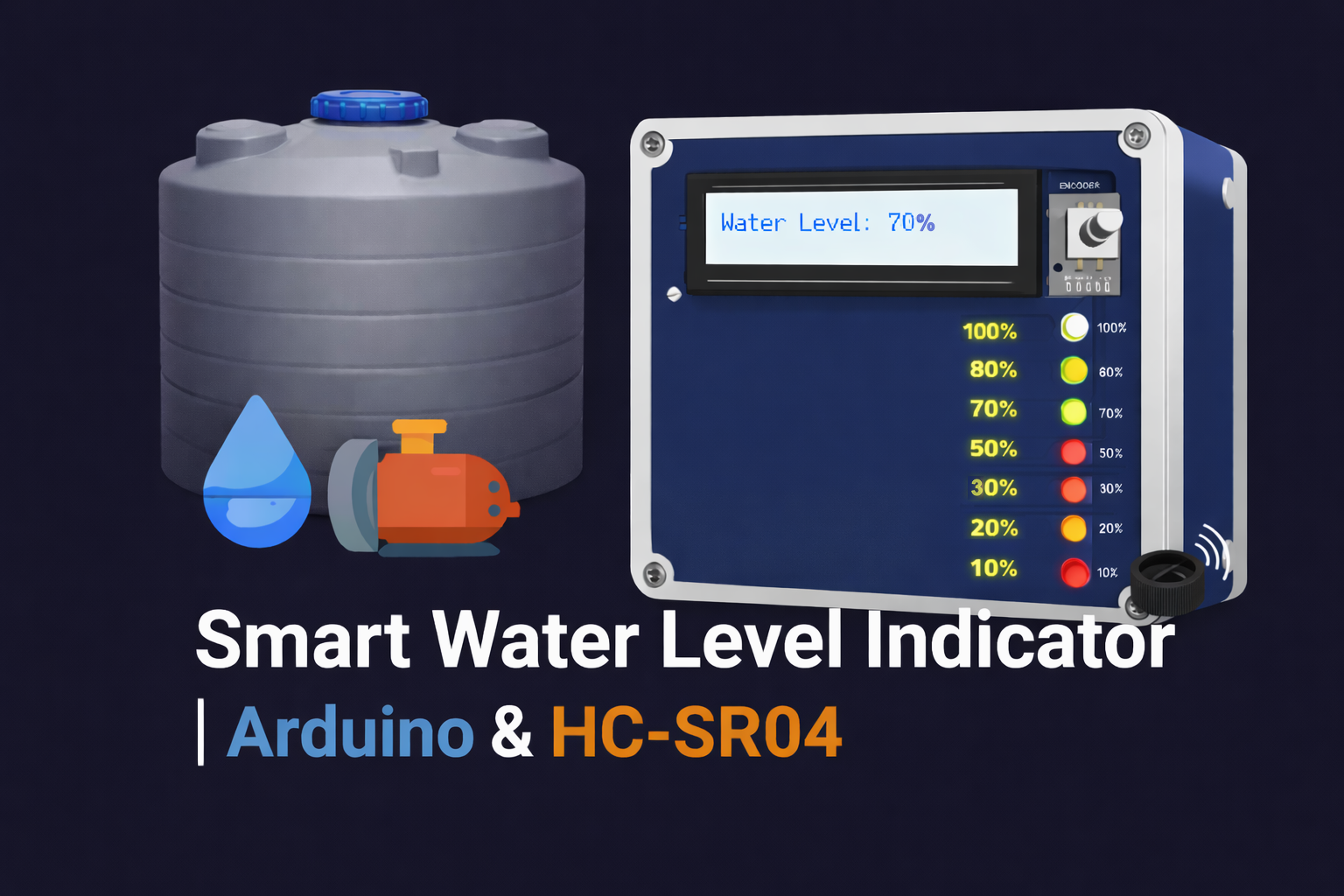 Water Level Monitoring and Control Board